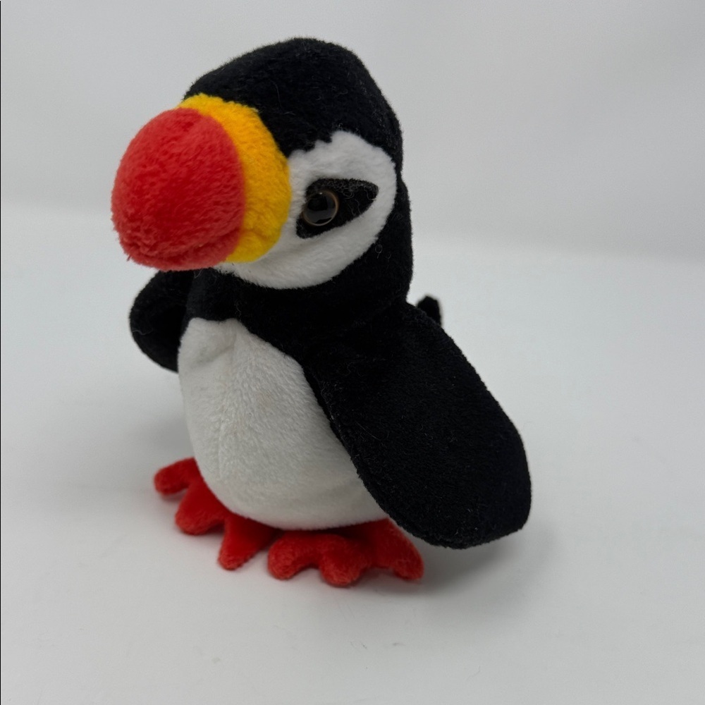 TY Beanie Baby “Puffer” Plush Puffin Toy Stuffed Animal